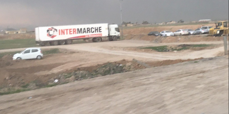 Avril / Insolite : un camion Intermarché retrouvé près de Mossoul en Irak